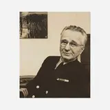 Horace Bristol, Captain Edward Steichen, 1945, vintage gelatin silver print