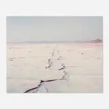 Richard Misrach, Encrusted Tracks, Bonneville Salt Flats