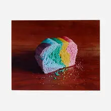 Tim Davis, Rainbow Bread (from the Voidfill/Vanitas series), 2006, C-print