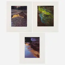 Eliot Porter, Three works from the Glen Canyon portfolio, dye-transfer print