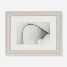 Frederick Hammersley, Knee Portrait, 1970, gelatin silver print on Agfa paper in artist's frame