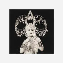Matthew Rolston, Cyndi Lauper, Headdress, Los Angeles (from the Hollywood Royale series), 1986, archival pigment print