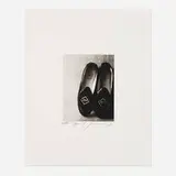 Patti Smith, Robert’s Slippers, 2002, gelatin silver print