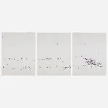 Walter Niedermayr, Mittel Allain IV (triptych), 2000, C-print mounted to Sintra