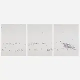 Walter Niedermayr, Mittel Allain IV (triptych), 2000, C-print mounted to Sintra