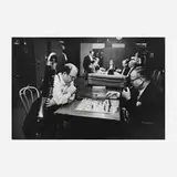 Alfred Eisenstaedt, Members of Boston Symphony playing games, Carnegie Hall, New York, NY