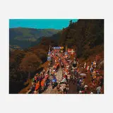 Florian Maier-Aichen, Le Tour de France dans les Pyrénées, 2005, C-print mounted to Sintra