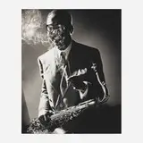 Herman Leonard, James Moody, gelatin silver print