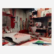 Jon Rafman, Guston Kid's Room, 2013, archival inkjet print mounted to Dibond