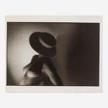 Robert Farber, Christina - Nude with Hat, gelatin silver print