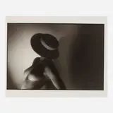Robert Farber, Christina - Nude with Hat, gelatin silver print