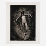 Jo Ann Callis, Woman with Mask, 1974, vintage gelatin silver print