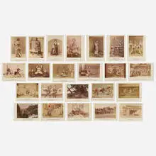 Twenty-three works by Kusakabe Kimbei, 1897, hand-colored albumen print, sold Dec 2023