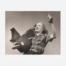Joseph Jasgur, Norma Jeane Dougherty, gelatin silver print