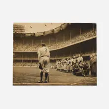 Nat Fein, Babe Ruth's Last Day at Yankee Stadium, 1948, vintage gelatin silver print