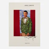 Annie Leibovitz, David Byrne exhibition poster, 1987, photolithograph in colors