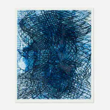 Terry Winters, Cluster, 2001, photogravure, etching, sugar lift aquatint and open bite etching in colors