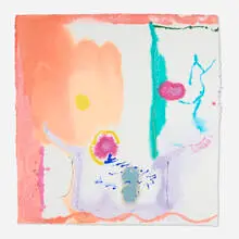 Helen Frankenthaler, Beginnings, 2002, screenprint on handmade paper