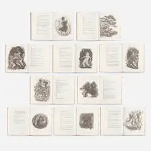 Kara Walker, Porgy & Bess, 2013, lithograph on Somerset in bound book