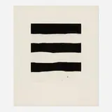 Sean Scully, Heart of Darkness 8 (from the Heart of Darkness portfolio), 1992, etching and aquatint in colors