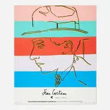 Andy Warhol, Jean Cocteau, 1985, screenprint in colors