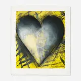 Jim Dine, The Bee, 1982, etching and aquatint in colors with hand additions on Arches Aquarelle