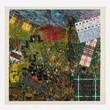 Jennifer Bartlett, Spring (from The Four Seasons suite), 1992, screenprint in colors on Kurotani Hosho