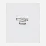 Wayne Thiebaud, Smelts (Fish) (from the Delights portfolio), 1964, drypoint on BFK Rives