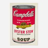 Andy Warhol, Oyster Stew (from the Campbell's Soup II portfolio), 1969, screenprint in colors