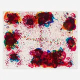 Sam Francis, Lyre Eight (SFS-134), 1972, screenprint in colors on Fabriano Italia