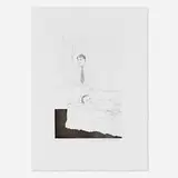 David Hockney, Beautiful and White Flowers (from the Fourteen Poems portfolio), 1966, etching and aquatint
