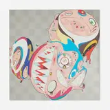 Melting DOB D by Takashi Murakami, 2001, offset lithograph in colors, sold Jun 2025