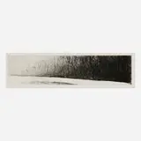 Wolf Kahn, Winter River, 1988, etching and drypoint