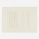 Gene Davis, Tightrope, 1973, lithograph in colors