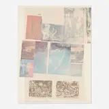 Robert Rauschenberg, People Have Enough Trouble Without Being Intimidated By An Artichoke, 1979, offset lithograph in colors