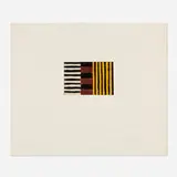 Sean Scully, Heart of Darkness 1 (from the Heart of Darkness portfolio), 1992, etching and aquatint in colors
