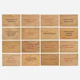 Jenny Holzer, Truisms (sixteen postcards), screenprint on wood