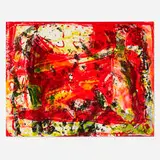 George McNeil, Manathe Abstractscape, 1981, lithograph in colors on BFK Rives