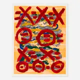 George Sugarman, Untitled, screenprint in colors