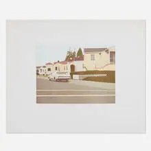 Robert Bechtle, Car No. 3, 1975, lithograph in colors