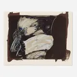 Antoni Tàpies, Deux Croix, 1983, lithograph in colors