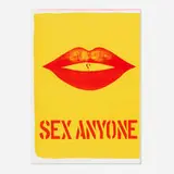 Robert Indiana, Untitled (Sex Anyone) (from the One Cent Life portfolio), 1964, offset lithograph in colors (double-sided)