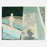Jennifer Bartlett, In the Garden #116, 1983, screenprint in colors on Arches Cover