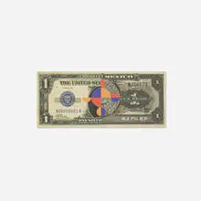 Gabriel Orozco, Oroxxo Dollar, 2017, offset lithograph in colors