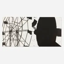 Randy Twaddle, Extended Orbits (diptych), 1989, lithograph