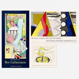 Roy Lichtenstein, Three posters, offset lithograph in colors; screenprint in colors