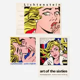 Roy Lichtenstein, Three posters, screenprint in colors