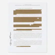 Jenny Holzer, Untitled, screenprint in colors