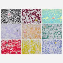 Julia Wachtel, Precariously Close to 5 Billion Points of Confusion, 1990, lithograph and screenprint in colors on Magnani Incision