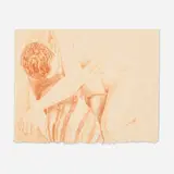 Philip Pearlstein, Untitled, 1977, lithograph on Arches